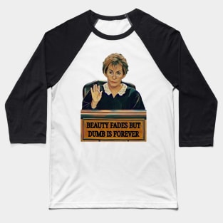 Judge Judy Baseball T-Shirt